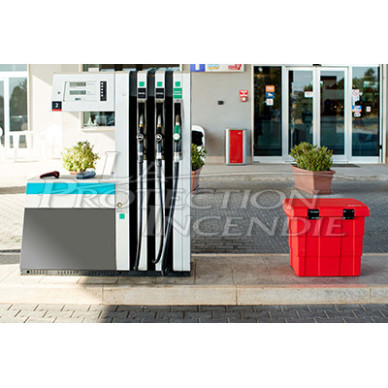 Gas station sandbox