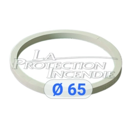 White flat gasket diameter 65mm.