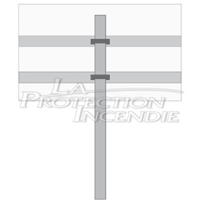 Example of attaching the adhesive to the stem