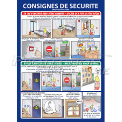 Safety instructions “Hotel room”