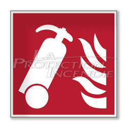 Fire extinguisher panel on wheels