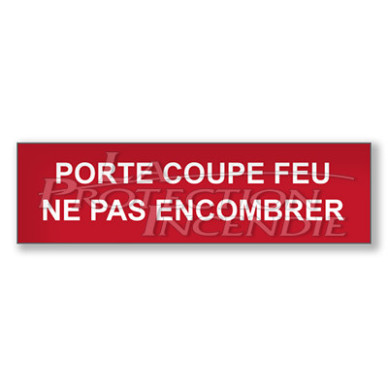 Red sign “FIRE DOOR DO NOT CLOCK”
