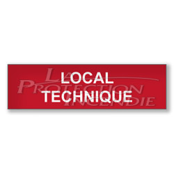 red sign “TECHNICAL LOCAL”