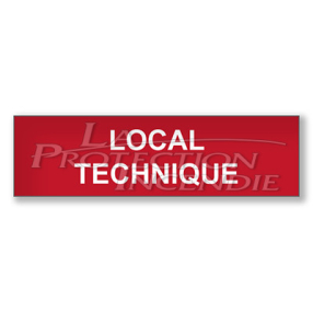 red sign “TECHNICAL LOCAL”