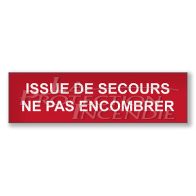 Red sign “EMERGENCY EXIT, DO NOT ENTRY” Red sign “EMERGENCY EXIT, DO NOT ENTRY”