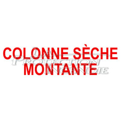 Panneau colonne sèche montante