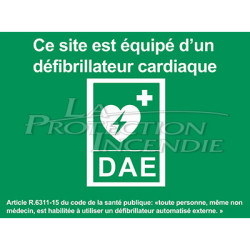 DAE regulatory green health sign