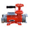 Red flow meter from the front Red flow meter from the front
