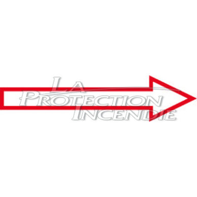 Safety sign Red directional arrow Safety sign Red directional arrow
