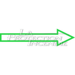 Health Sign Green Directional Arrow