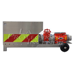 Mobile support for flow meter