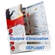 Dépliant pour équipier d'évacuation