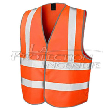 Orange waistcoat
