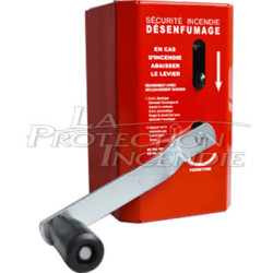 BT130 mechanical winch for smoke extraction system