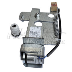 Electromagnetic module for mechanical winch