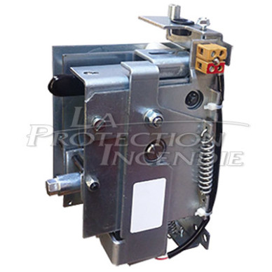 Electromagnetic module for mechanical winch