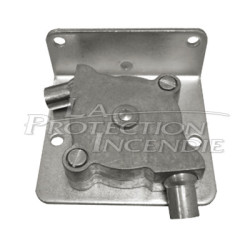 Idler pulley under casing