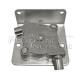 Deflection pulley under housing
