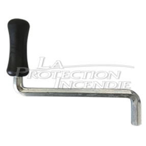 Male hexagon crank — for winches