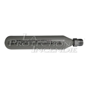 Fire extinguisher cartridge 60 g - horizontal