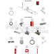 Spare parts for Statex SICLI system