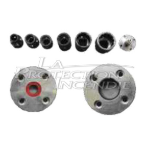 Reloading bench for fire extinguisher and two-speed cartridge