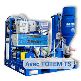 unite de maintenance des extincteurs avec totem TS
