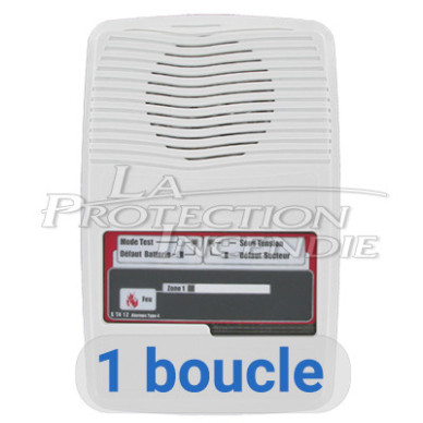 Mains fire alarm - 1 line