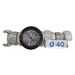 Pressure controller with DN 40 indication