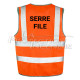 Orange waistcoat