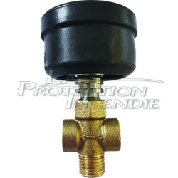 RIA three-way pressure gauge