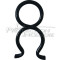 DN33 pipe retaining clip