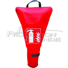 Housse extincteur 2 Kg CO2 avec protection UV pour extérieur