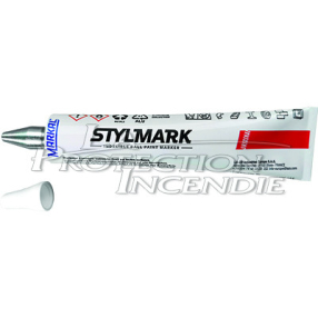White ballpoint marker