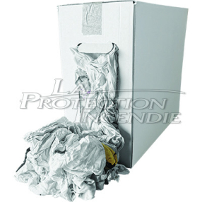 Carton de chiffons de nettoyage