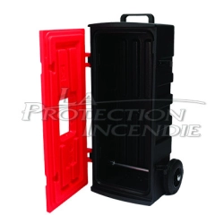 Mobile Case on Wheels for 6/9L and CO2 Fire Extinguishers - Keyless