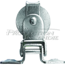 Articulated return pulley