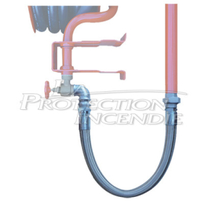 Manchette souple DN33, G1"1/2 - 1 mètre