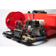 Test pump on chassis