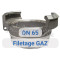 Prise symétrique - filetage gaz - DN65 BAYARD