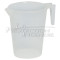 Graduated pitcher with pouring spout - 2 L