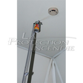 Open Smoke Detector Test Kit