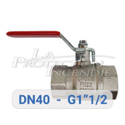 1/4 turn valve DN40
