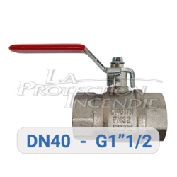 1/4 turn valve DN40