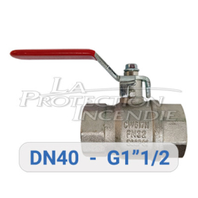 1/4 turn valve DN40