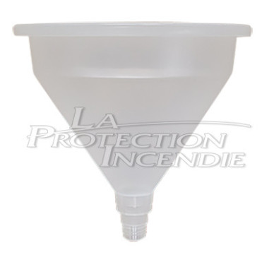 Funnel for devices on wheels