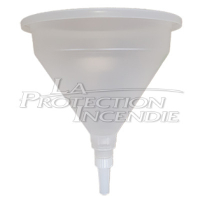 Funnel for devices on wheels