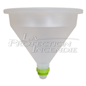 Funnel for devices on wheels