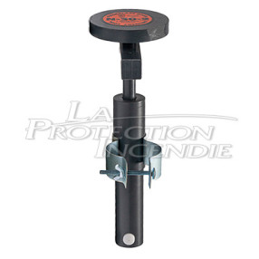 Open test head for smoke detectors