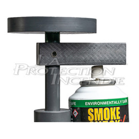 Open test head for smoke detectors